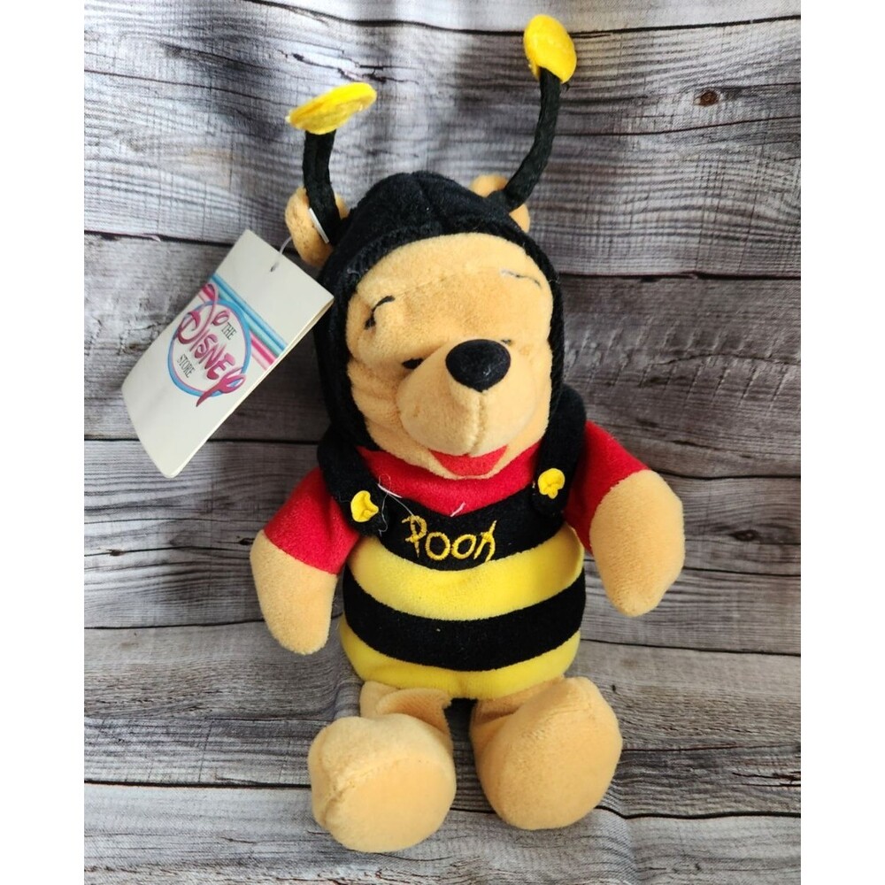 Winnie The Pooh Bumble Bee Walt Disney World Stuffed Animal 12" Plush NWT